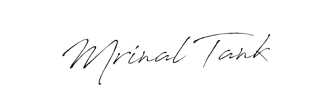 Also You can easily find your signature by using the search form. We will create Mrinal Tank name handwritten signature images for you free of cost using Antro_Vectra sign style. Mrinal Tank signature style 6 images and pictures png