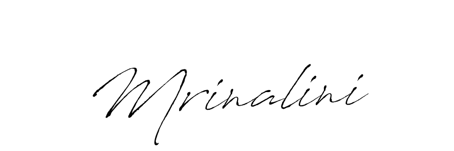 Also we have Mrinalini name is the best signature style. Create professional handwritten signature collection using Antro_Vectra autograph style. Mrinalini signature style 6 images and pictures png