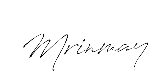 Make a beautiful signature design for name Mrinmay. With this signature (Antro_Vectra) style, you can create a handwritten signature for free. Mrinmay signature style 6 images and pictures png