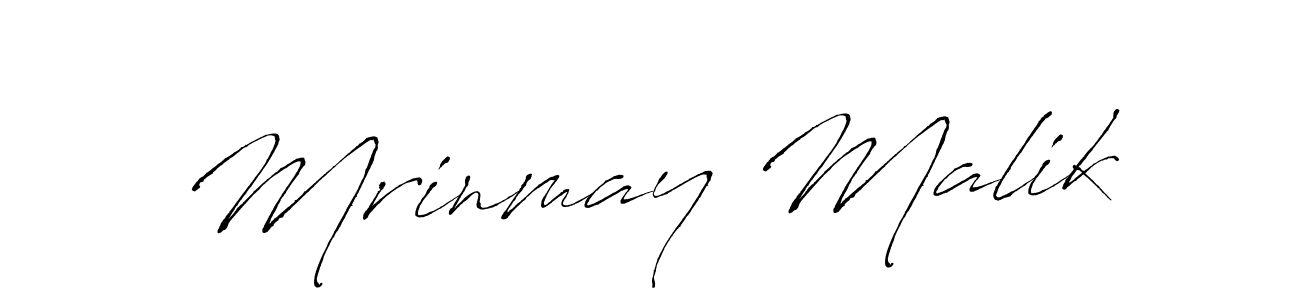 Design your own signature with our free online signature maker. With this signature software, you can create a handwritten (Antro_Vectra) signature for name Mrinmay Malik. Mrinmay Malik signature style 6 images and pictures png