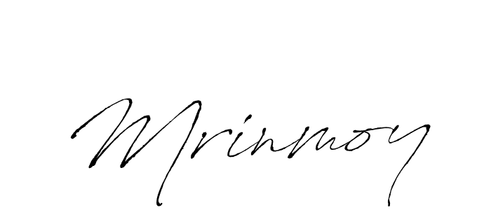 Create a beautiful signature design for name Mrinmoy. With this signature (Antro_Vectra) fonts, you can make a handwritten signature for free. Mrinmoy signature style 6 images and pictures png