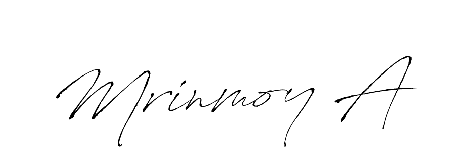 Similarly Antro_Vectra is the best handwritten signature design. Signature creator online .You can use it as an online autograph creator for name Mrinmoy A. Mrinmoy A signature style 6 images and pictures png