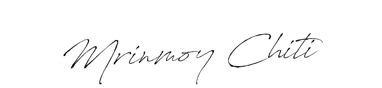 You should practise on your own different ways (Antro_Vectra) to write your name (Mrinmoy Chiti) in signature. don't let someone else do it for you. Mrinmoy Chiti signature style 6 images and pictures png