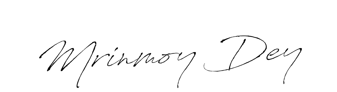 Use a signature maker to create a handwritten signature online. With this signature software, you can design (Antro_Vectra) your own signature for name Mrinmoy Dey. Mrinmoy Dey signature style 6 images and pictures png