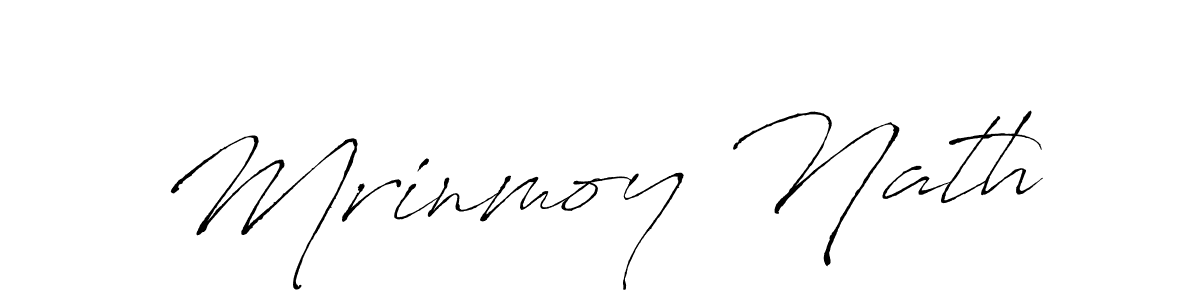 Design your own signature with our free online signature maker. With this signature software, you can create a handwritten (Antro_Vectra) signature for name Mrinmoy Nath. Mrinmoy Nath signature style 6 images and pictures png