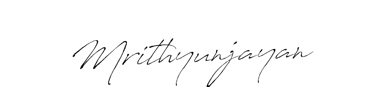 Also You can easily find your signature by using the search form. We will create Mrithyunjayan name handwritten signature images for you free of cost using Antro_Vectra sign style. Mrithyunjayan signature style 6 images and pictures png