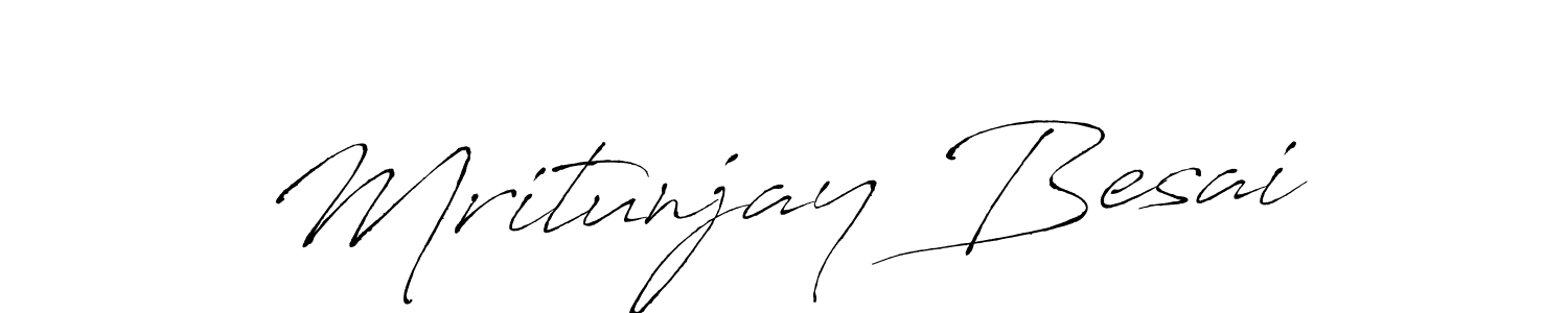 You should practise on your own different ways (Antro_Vectra) to write your name (Mritunjay Besai) in signature. don't let someone else do it for you. Mritunjay Besai signature style 6 images and pictures png