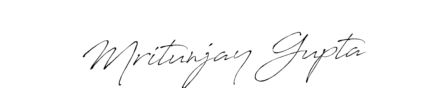 How to make Mritunjay Gupta signature? Antro_Vectra is a professional autograph style. Create handwritten signature for Mritunjay Gupta name. Mritunjay Gupta signature style 6 images and pictures png