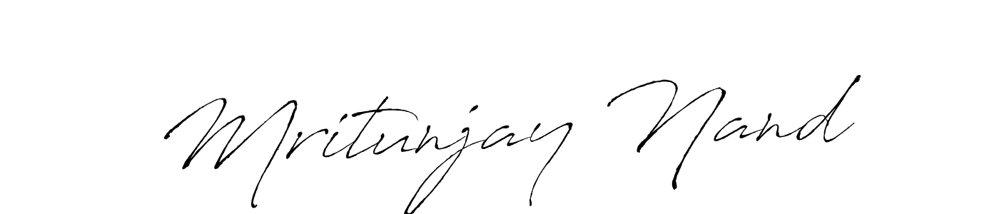 Similarly Antro_Vectra is the best handwritten signature design. Signature creator online .You can use it as an online autograph creator for name Mritunjay Nand. Mritunjay Nand signature style 6 images and pictures png