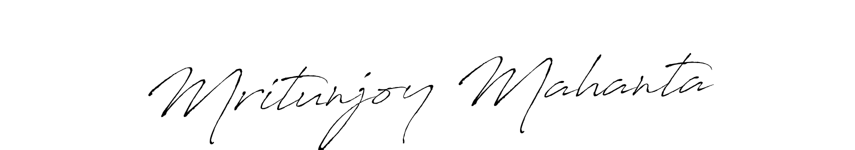 Use a signature maker to create a handwritten signature online. With this signature software, you can design (Antro_Vectra) your own signature for name Mritunjoy Mahanta. Mritunjoy Mahanta signature style 6 images and pictures png