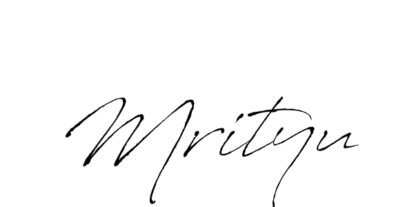 Antro_Vectra is a professional signature style that is perfect for those who want to add a touch of class to their signature. It is also a great choice for those who want to make their signature more unique. Get Mrityu name to fancy signature for free. Mrityu signature style 6 images and pictures png