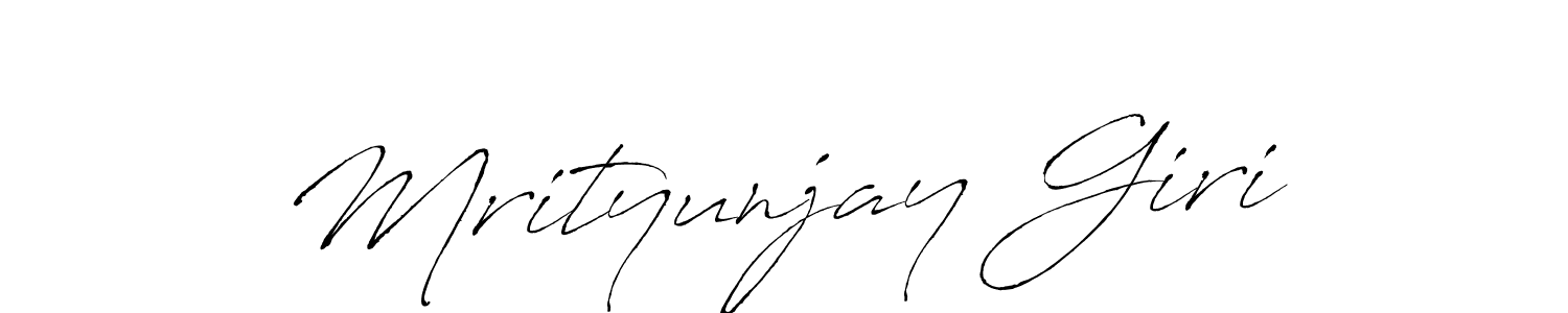 How to make Mrityunjay Giri signature? Antro_Vectra is a professional autograph style. Create handwritten signature for Mrityunjay Giri name. Mrityunjay Giri signature style 6 images and pictures png