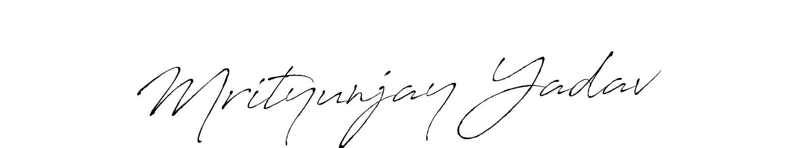 Also we have Mrityunjay Yadav name is the best signature style. Create professional handwritten signature collection using Antro_Vectra autograph style. Mrityunjay Yadav signature style 6 images and pictures png