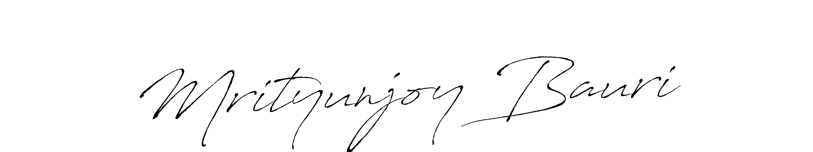 How to make Mrityunjoy Bauri signature? Antro_Vectra is a professional autograph style. Create handwritten signature for Mrityunjoy Bauri name. Mrityunjoy Bauri signature style 6 images and pictures png