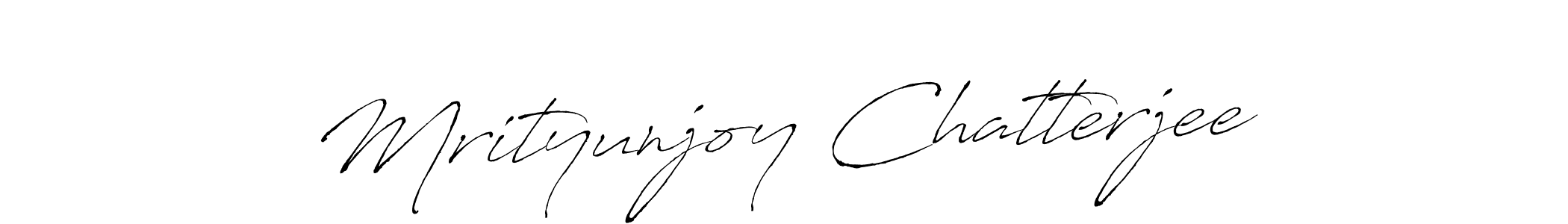 Make a beautiful signature design for name Mrityunjoy Chatterjee. With this signature (Antro_Vectra) style, you can create a handwritten signature for free. Mrityunjoy Chatterjee signature style 6 images and pictures png