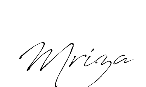 Create a beautiful signature design for name Mriza. With this signature (Antro_Vectra) fonts, you can make a handwritten signature for free. Mriza signature style 6 images and pictures png