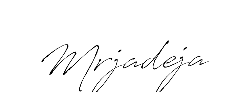 Antro_Vectra is a professional signature style that is perfect for those who want to add a touch of class to their signature. It is also a great choice for those who want to make their signature more unique. Get Mrjadeja name to fancy signature for free. Mrjadeja signature style 6 images and pictures png