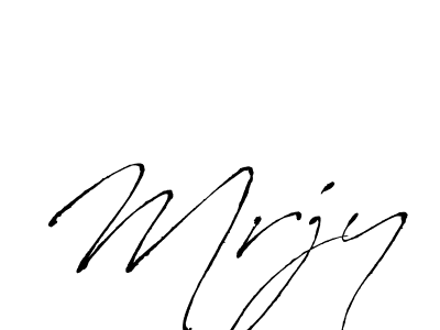 Antro_Vectra is a professional signature style that is perfect for those who want to add a touch of class to their signature. It is also a great choice for those who want to make their signature more unique. Get Mrjy name to fancy signature for free. Mrjy signature style 6 images and pictures png