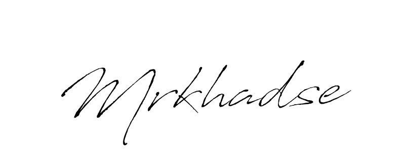 Make a beautiful signature design for name Mrkhadse. With this signature (Antro_Vectra) style, you can create a handwritten signature for free. Mrkhadse signature style 6 images and pictures png