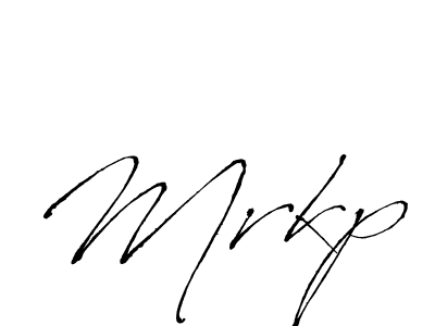 Use a signature maker to create a handwritten signature online. With this signature software, you can design (Antro_Vectra) your own signature for name Mrkp. Mrkp signature style 6 images and pictures png