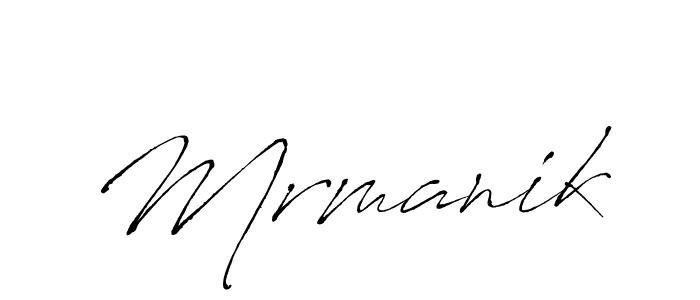 Design your own signature with our free online signature maker. With this signature software, you can create a handwritten (Antro_Vectra) signature for name Mrmanik. Mrmanik signature style 6 images and pictures png
