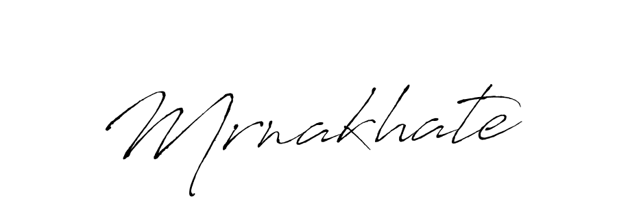 How to make Mrnakhate name signature. Use Antro_Vectra style for creating short signs online. This is the latest handwritten sign. Mrnakhate signature style 6 images and pictures png