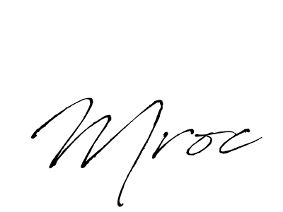 How to make Mroc name signature. Use Antro_Vectra style for creating short signs online. This is the latest handwritten sign. Mroc signature style 6 images and pictures png