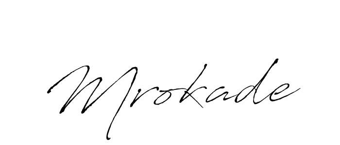 Also we have Mrokade name is the best signature style. Create professional handwritten signature collection using Antro_Vectra autograph style. Mrokade signature style 6 images and pictures png