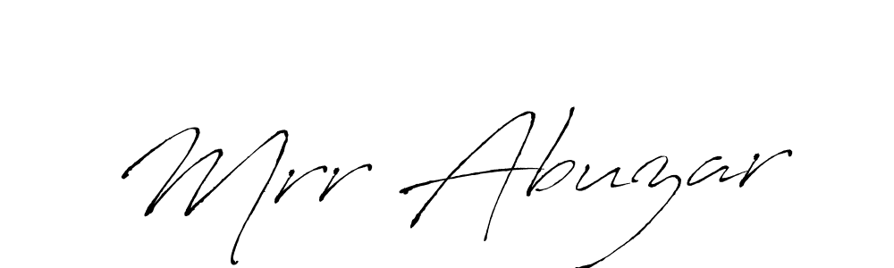 if you are searching for the best signature style for your name Mrr Abuzar. so please give up your signature search. here we have designed multiple signature styles  using Antro_Vectra. Mrr Abuzar signature style 6 images and pictures png