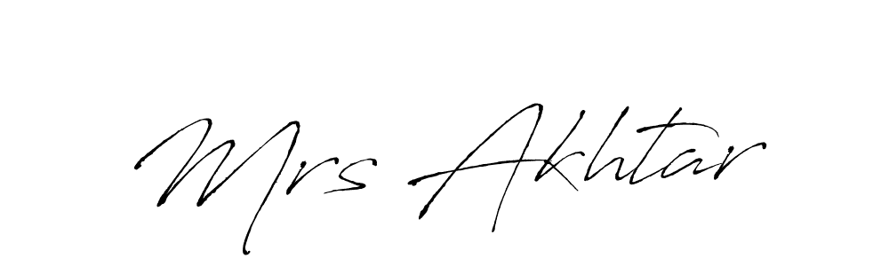 How to make Mrs Akhtar signature? Antro_Vectra is a professional autograph style. Create handwritten signature for Mrs Akhtar name. Mrs Akhtar signature style 6 images and pictures png