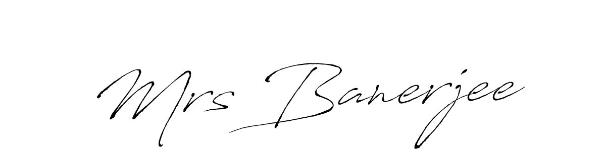Once you've used our free online signature maker to create your best signature Antro_Vectra style, it's time to enjoy all of the benefits that Mrs Banerjee name signing documents. Mrs Banerjee signature style 6 images and pictures png