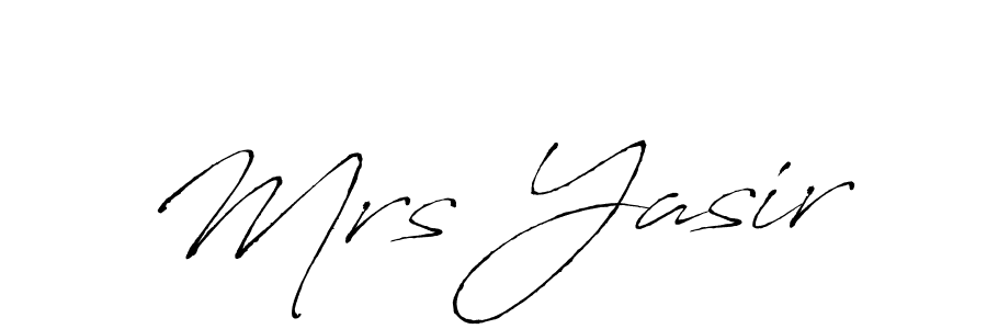 How to Draw Mrs Yasir signature style? Antro_Vectra is a latest design signature styles for name Mrs Yasir. Mrs Yasir signature style 6 images and pictures png