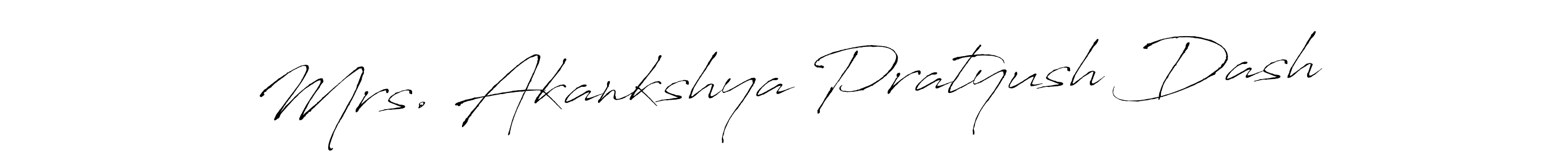 You should practise on your own different ways (Antro_Vectra) to write your name (Mrs. Akankshya Pratyush Dash) in signature. don't let someone else do it for you. Mrs. Akankshya Pratyush Dash signature style 6 images and pictures png