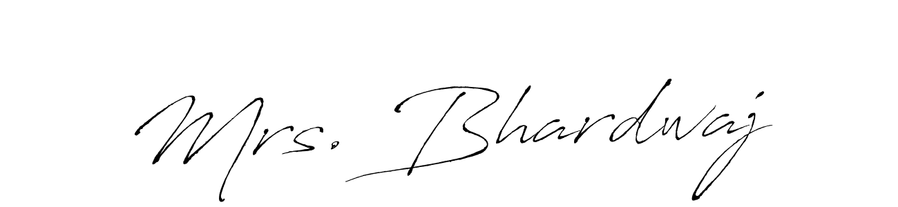 Also we have Mrs. Bhardwaj name is the best signature style. Create professional handwritten signature collection using Antro_Vectra autograph style. Mrs. Bhardwaj signature style 6 images and pictures png