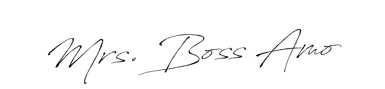 Check out images of Autograph of Mrs. Boss Amo name. Actor Mrs. Boss Amo Signature Style. Antro_Vectra is a professional sign style online. Mrs. Boss Amo signature style 6 images and pictures png