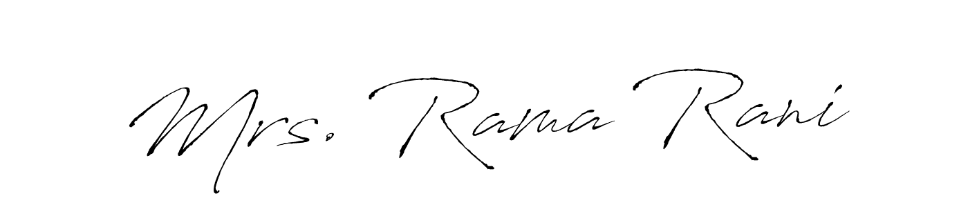 How to Draw Mrs. Rama Rani signature style? Antro_Vectra is a latest design signature styles for name Mrs. Rama Rani. Mrs. Rama Rani signature style 6 images and pictures png