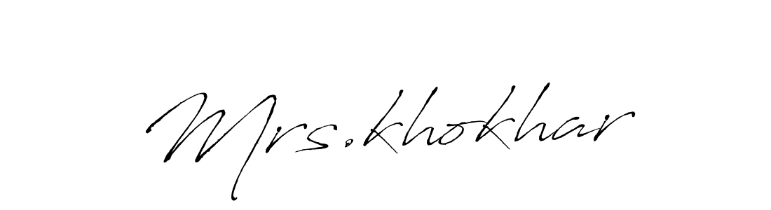 You can use this online signature creator to create a handwritten signature for the name Mrs.khokhar. This is the best online autograph maker. Mrs.khokhar signature style 6 images and pictures png