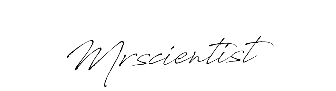 You should practise on your own different ways (Antro_Vectra) to write your name (Mrscientist) in signature. don't let someone else do it for you. Mrscientist signature style 6 images and pictures png