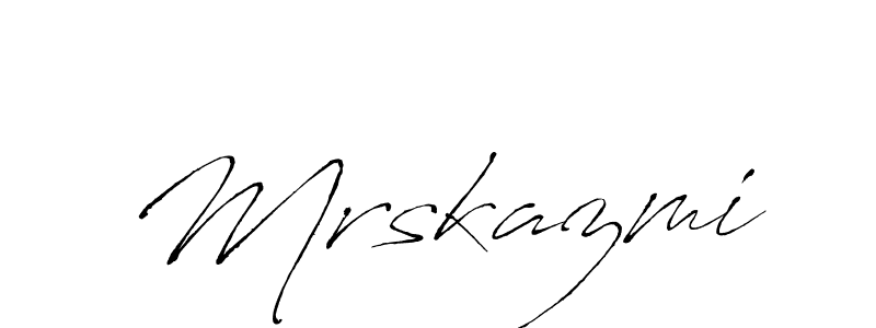 How to make Mrskazmi name signature. Use Antro_Vectra style for creating short signs online. This is the latest handwritten sign. Mrskazmi signature style 6 images and pictures png