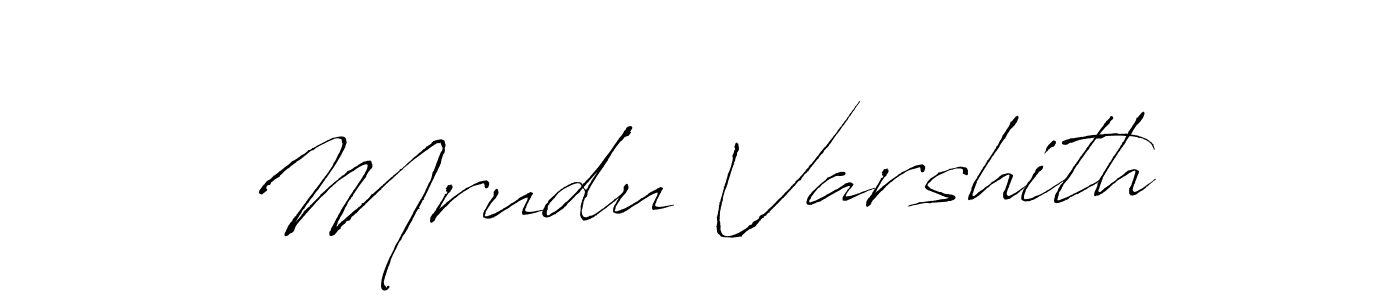 It looks lik you need a new signature style for name Mrudu Varshith. Design unique handwritten (Antro_Vectra) signature with our free signature maker in just a few clicks. Mrudu Varshith signature style 6 images and pictures png