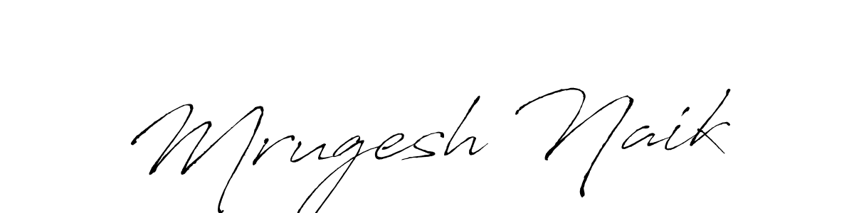 Also we have Mrugesh Naik name is the best signature style. Create professional handwritten signature collection using Antro_Vectra autograph style. Mrugesh Naik signature style 6 images and pictures png