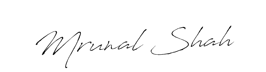 It looks lik you need a new signature style for name Mrunal Shah. Design unique handwritten (Antro_Vectra) signature with our free signature maker in just a few clicks. Mrunal Shah signature style 6 images and pictures png