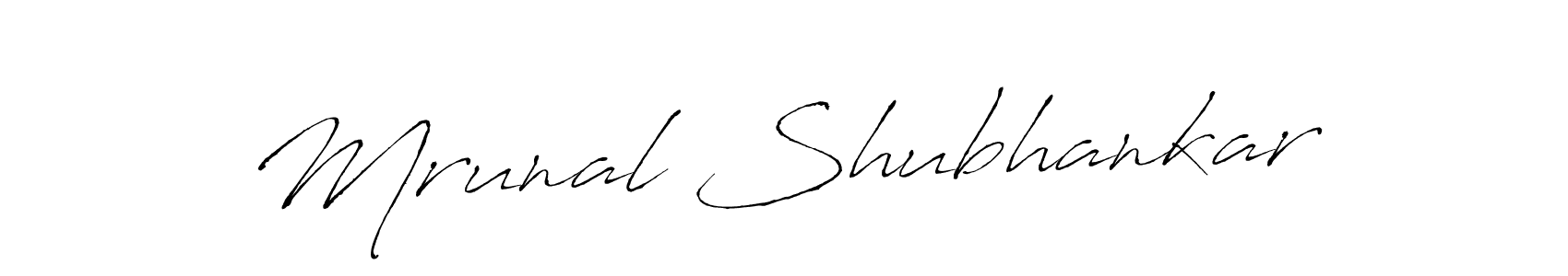 How to Draw Mrunal Shubhankar signature style? Antro_Vectra is a latest design signature styles for name Mrunal Shubhankar. Mrunal Shubhankar signature style 6 images and pictures png