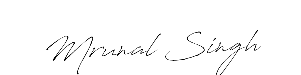 You should practise on your own different ways (Antro_Vectra) to write your name (Mrunal Singh) in signature. don't let someone else do it for you. Mrunal Singh signature style 6 images and pictures png