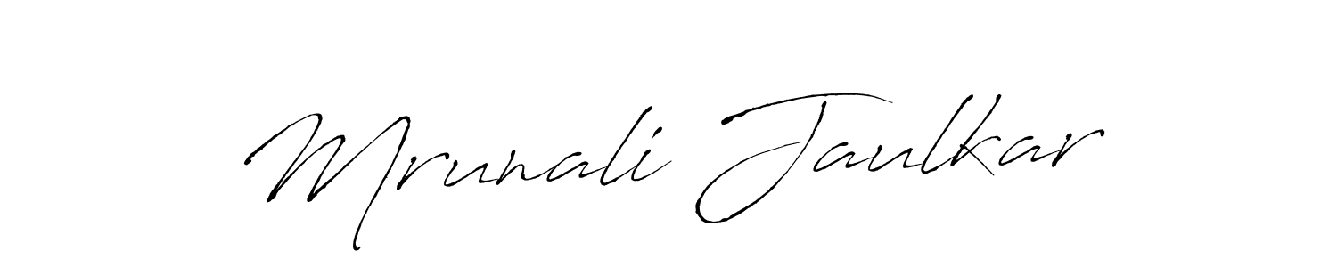 Once you've used our free online signature maker to create your best signature Antro_Vectra style, it's time to enjoy all of the benefits that Mrunali Jaulkar name signing documents. Mrunali Jaulkar signature style 6 images and pictures png