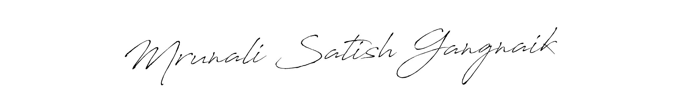 Similarly Antro_Vectra is the best handwritten signature design. Signature creator online .You can use it as an online autograph creator for name Mrunali Satish Gangnaik. Mrunali Satish Gangnaik signature style 6 images and pictures png