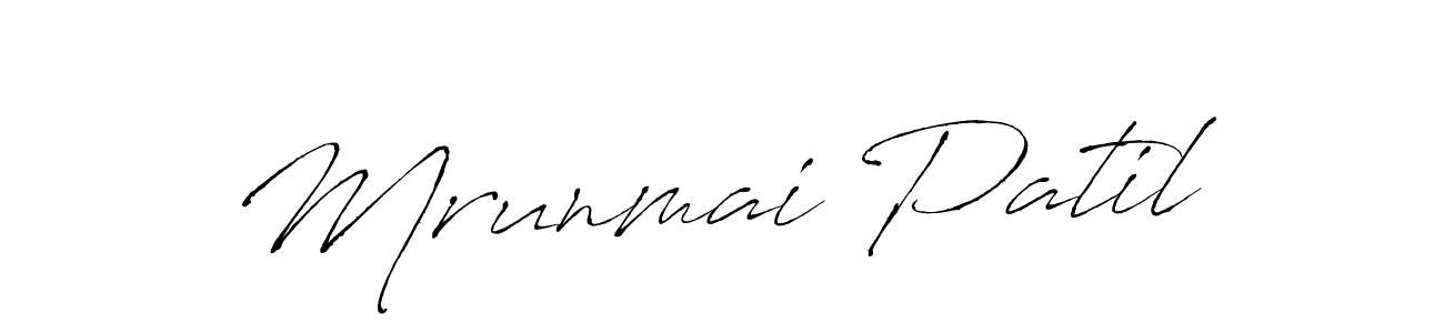 Make a beautiful signature design for name Mrunmai Patil. Use this online signature maker to create a handwritten signature for free. Mrunmai Patil signature style 6 images and pictures png