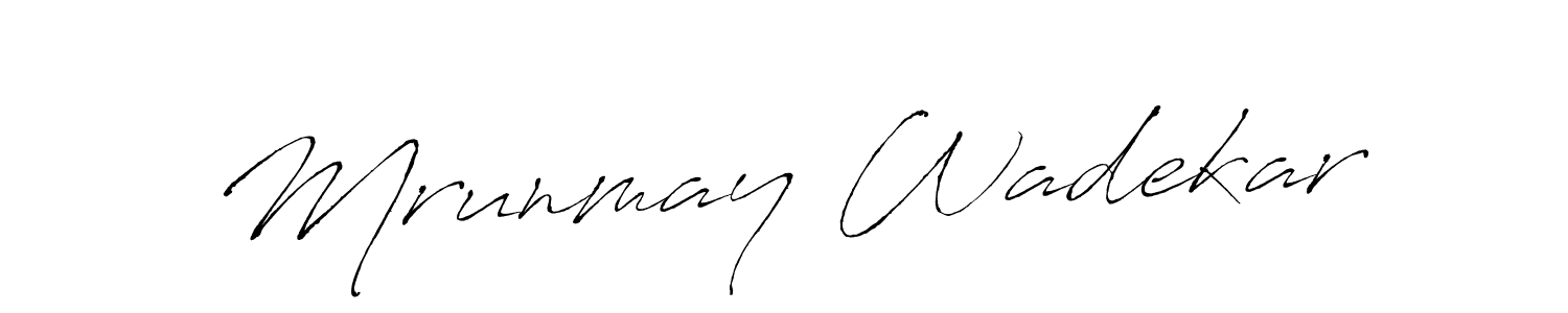 Make a beautiful signature design for name Mrunmay Wadekar. Use this online signature maker to create a handwritten signature for free. Mrunmay Wadekar signature style 6 images and pictures png