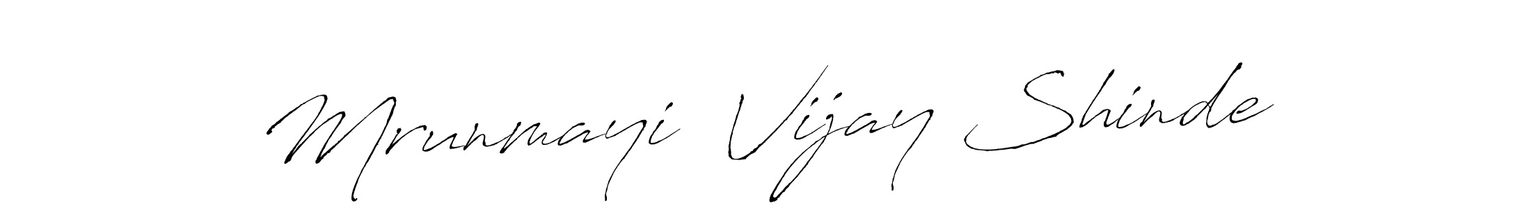 Similarly Antro_Vectra is the best handwritten signature design. Signature creator online .You can use it as an online autograph creator for name Mrunmayi  Vijay Shinde. Mrunmayi  Vijay Shinde signature style 6 images and pictures png