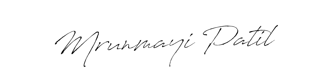 Also we have Mrunmayi Patil name is the best signature style. Create professional handwritten signature collection using Antro_Vectra autograph style. Mrunmayi Patil signature style 6 images and pictures png